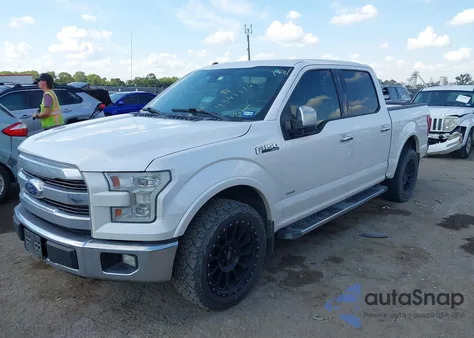 2016 Ford F-150 Lariat z USA, uszkodzony, nr VIN 1FTEW1CG8GKF17810